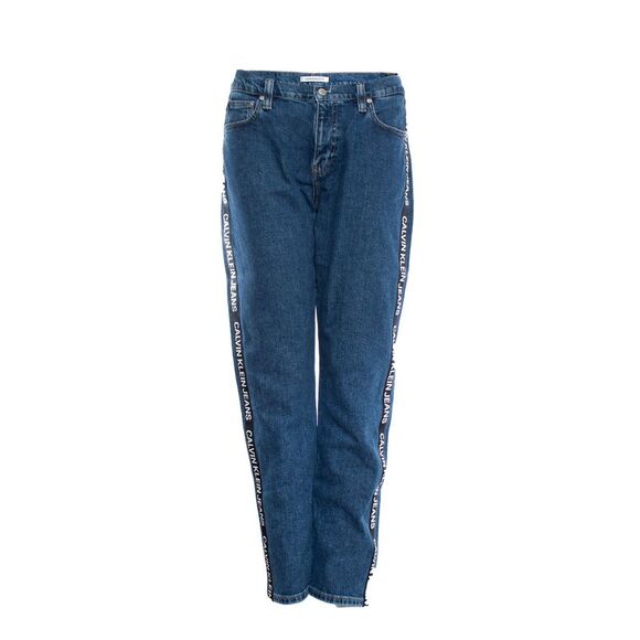 Calvin Klein Blue jeans with logo trim